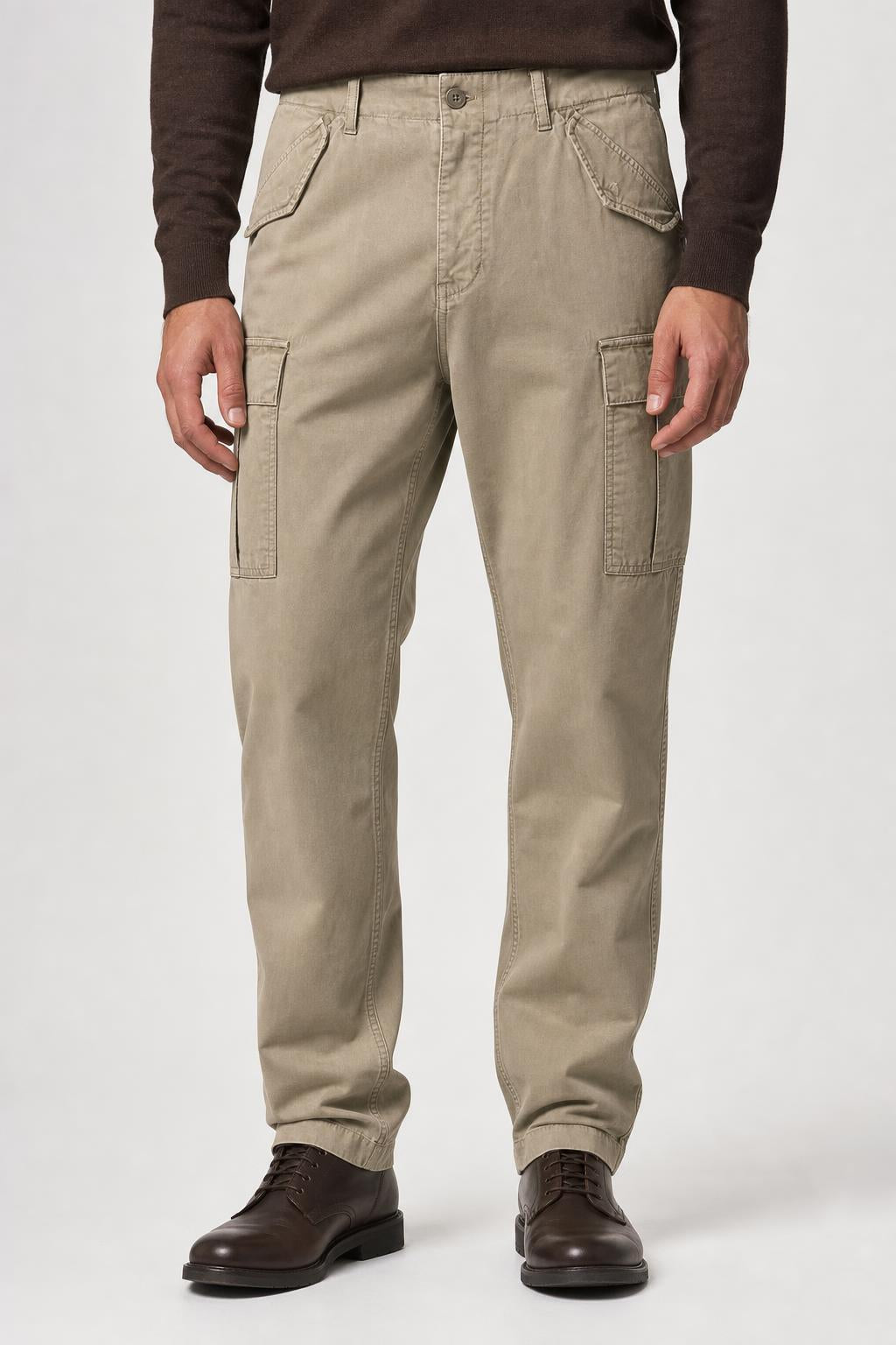 Pantaloni chino Woolrich beige – Uomo Taglia XL (W33)