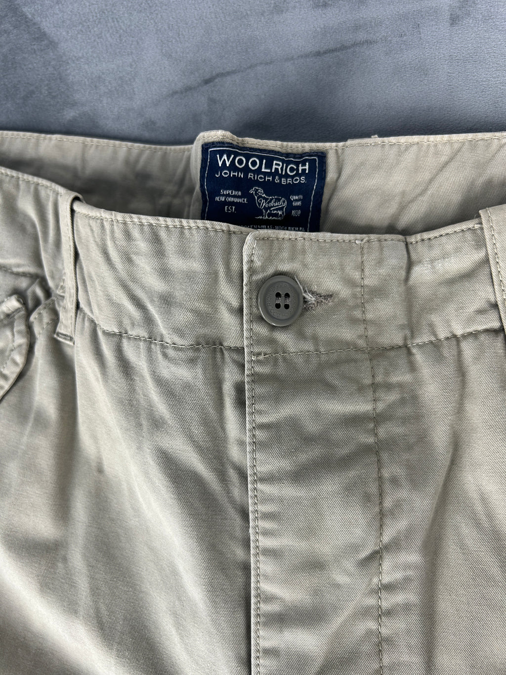 Pantaloni chino Woolrich beige – Uomo Taglia XL (W33)