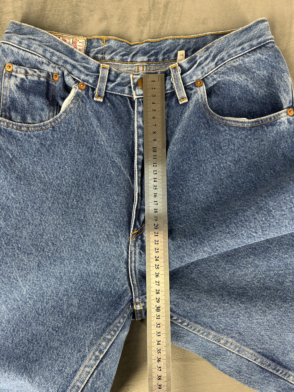 Jeans Levi's dritti blu medio – Uomo Taglia M (IT 46)