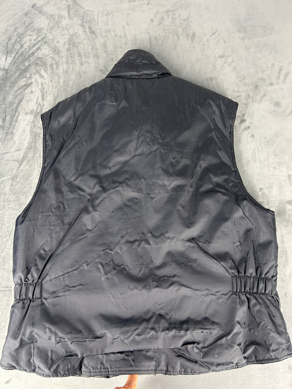 Gilet smanicato imbottito Gianfranco Ferré nero – Uomo Taglia L