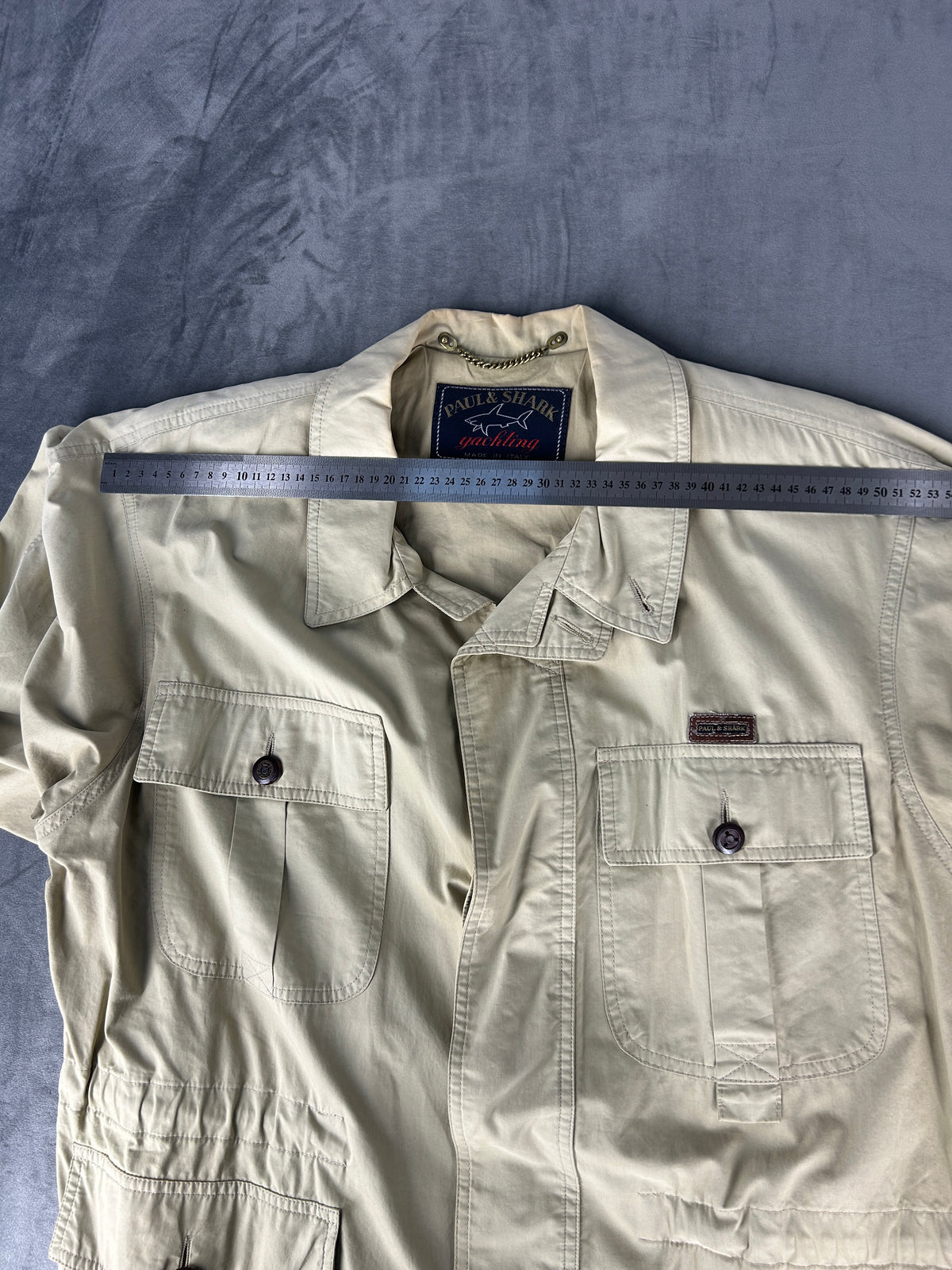Giacca-camicia Paul & Shark beige – Uomo Taglia L