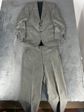 Abito completo Aquascutum grigio in lana – Uomo Taglia L