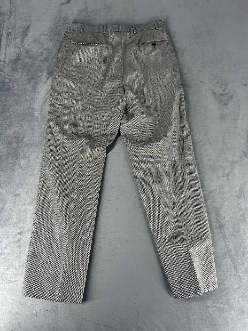 Abito completo Aquascutum grigio in lana – Uomo Taglia L