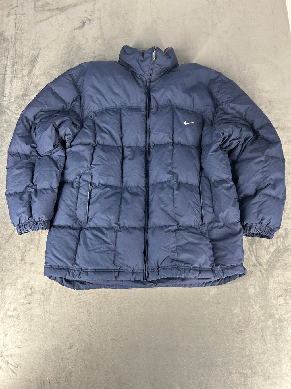Piumino Nike vintage blu navy – Uomo Taglia L