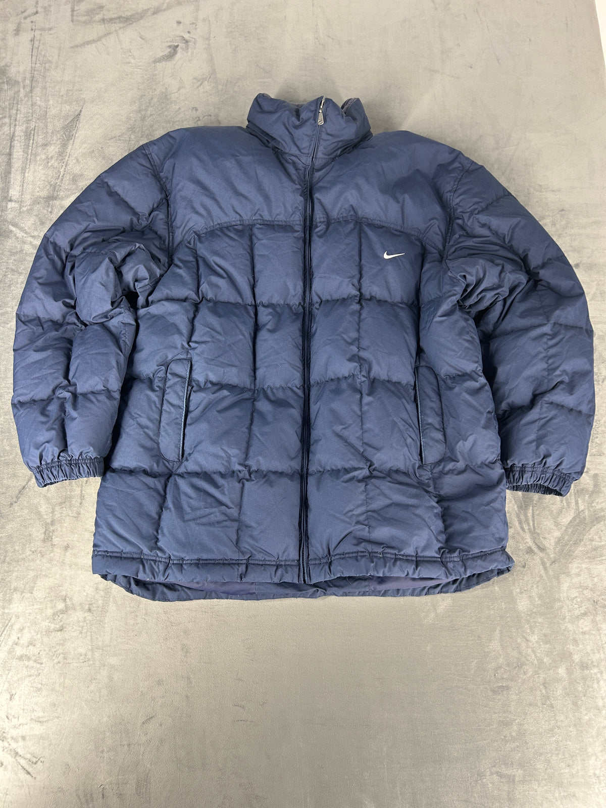 Piumino Nike vintage blu navy – Uomo Taglia L