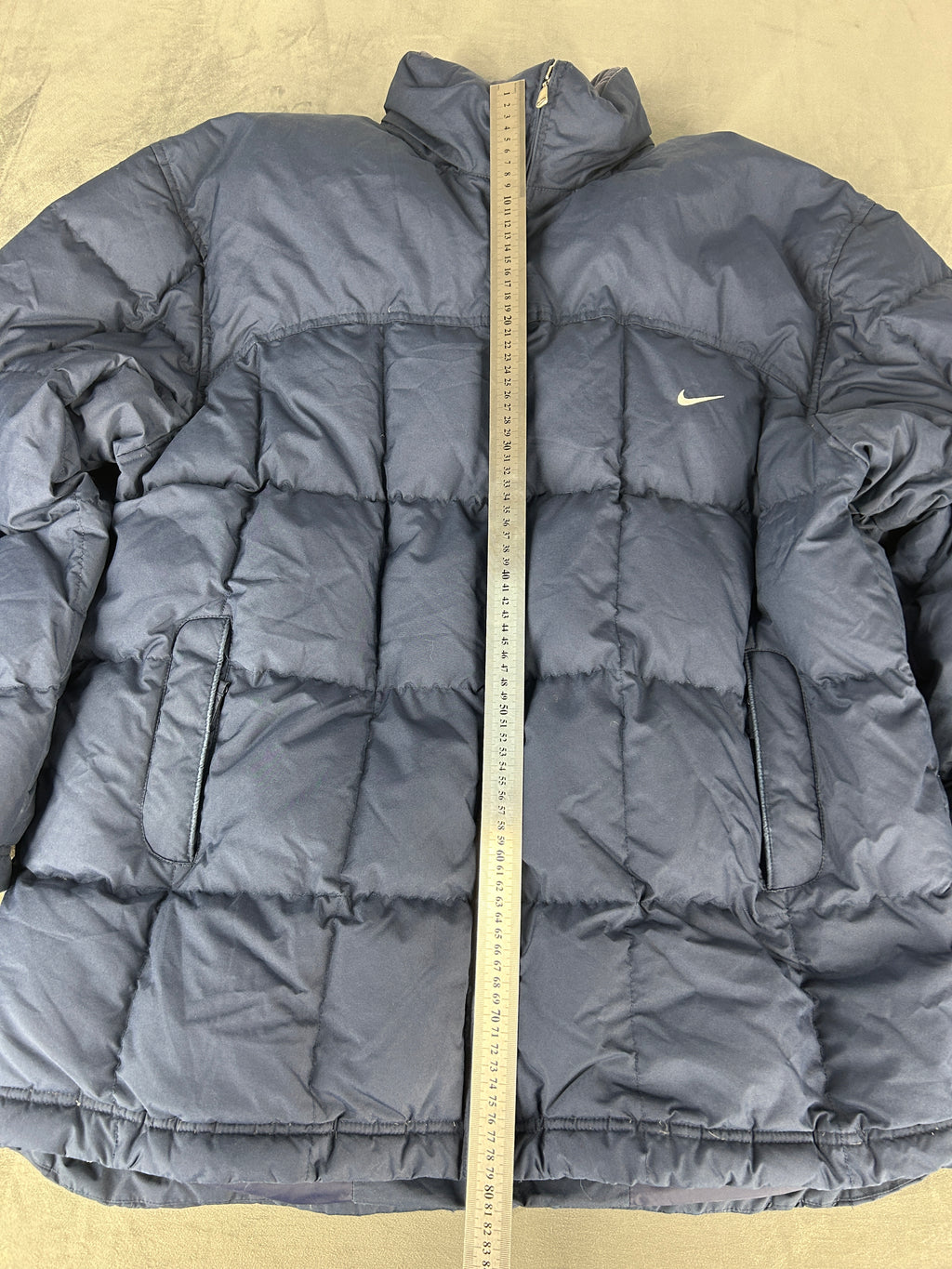 Piumino Nike vintage blu navy – Uomo Taglia L