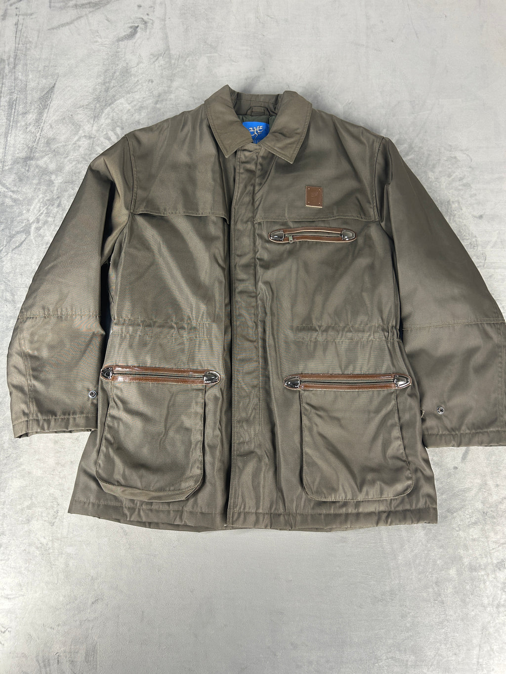Giacca Piero Guidi verde militare imbottita – Uomo Taglia L
