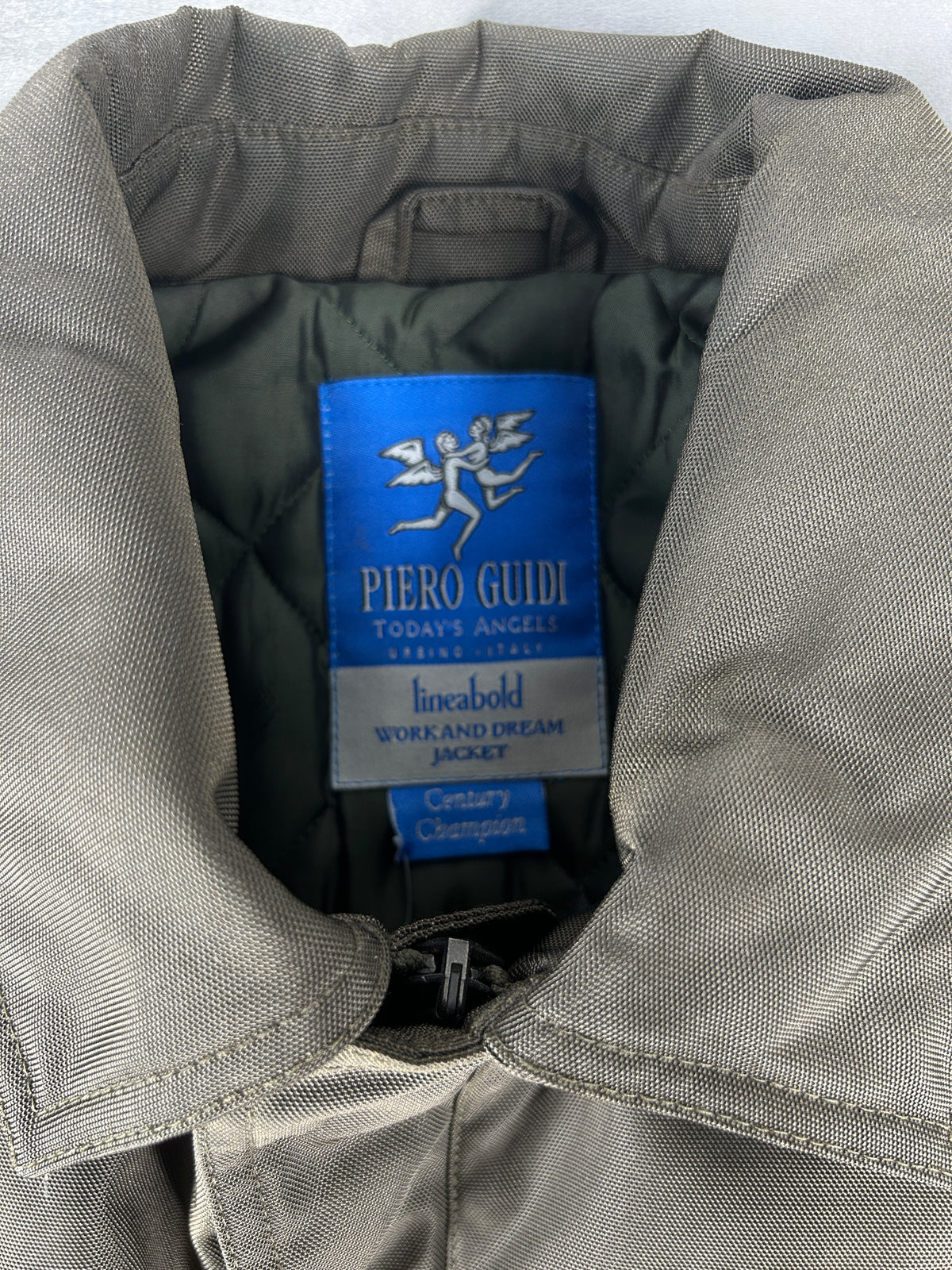 Giacca Piero Guidi verde militare imbottita – Uomo Taglia L