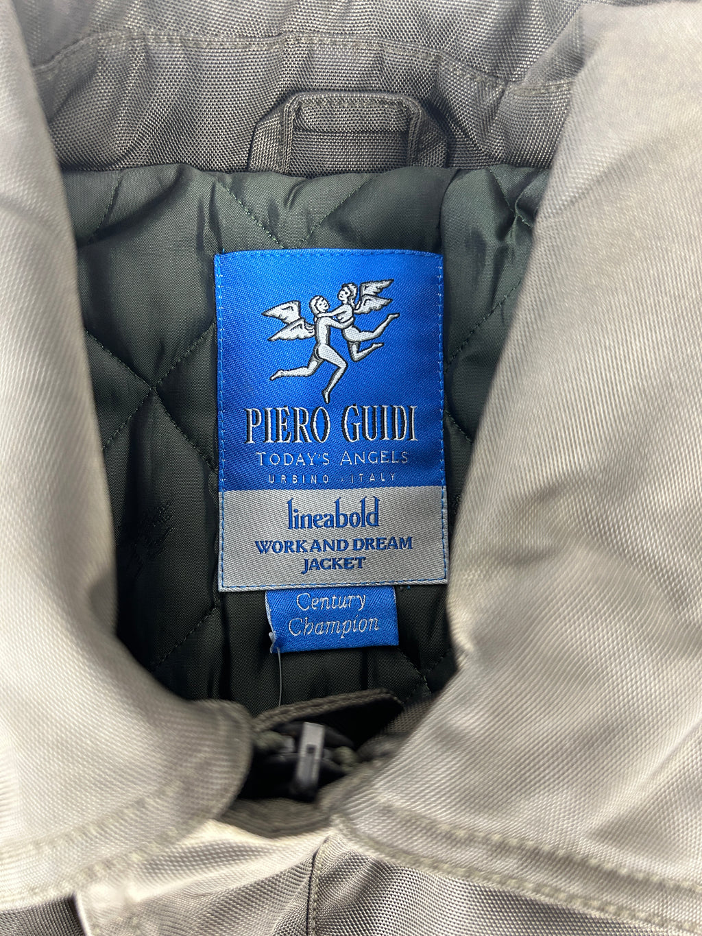Giacca Piero Guidi verde militare imbottita – Uomo Taglia L