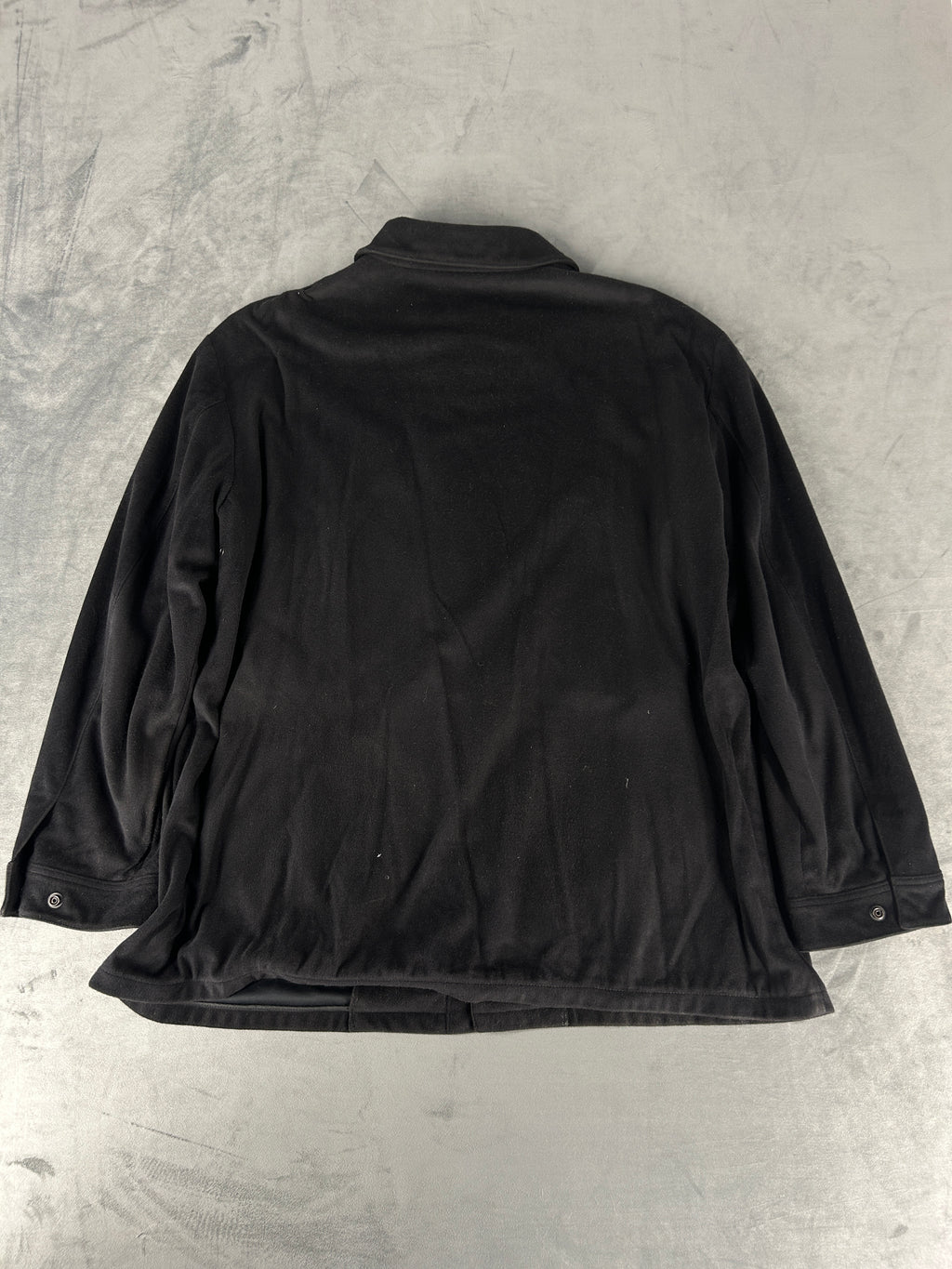 Cappotto Armani Collezioni nero in lana – Uomo Taglia L