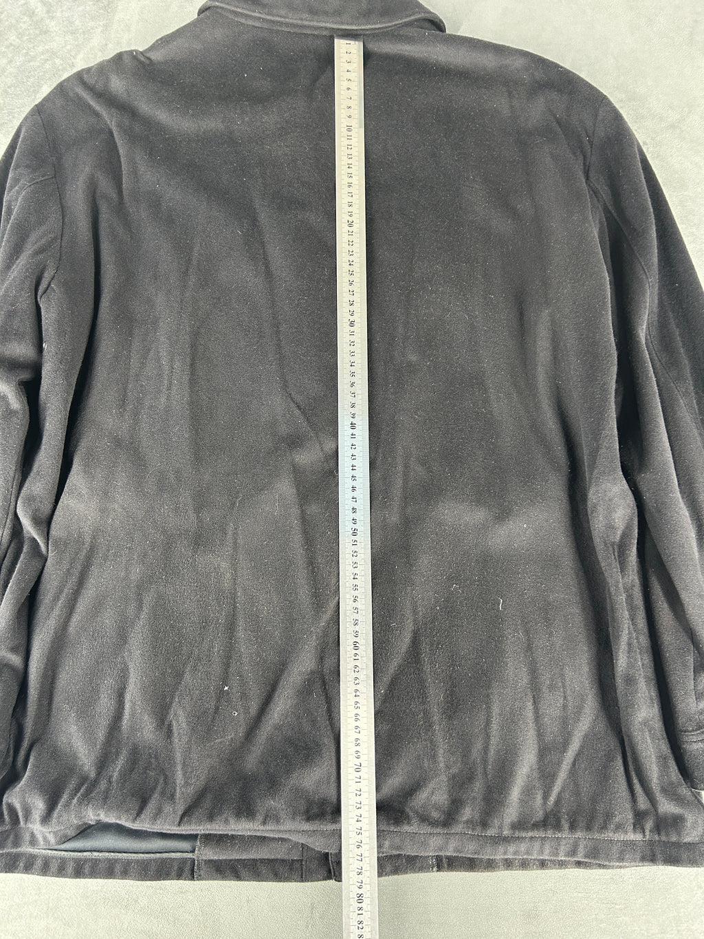 Cappotto Armani Collezioni nero in lana – Uomo Taglia L