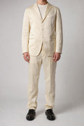 Completo elegante Gianfranco Ferré bianco panna – Uomo Taglia L