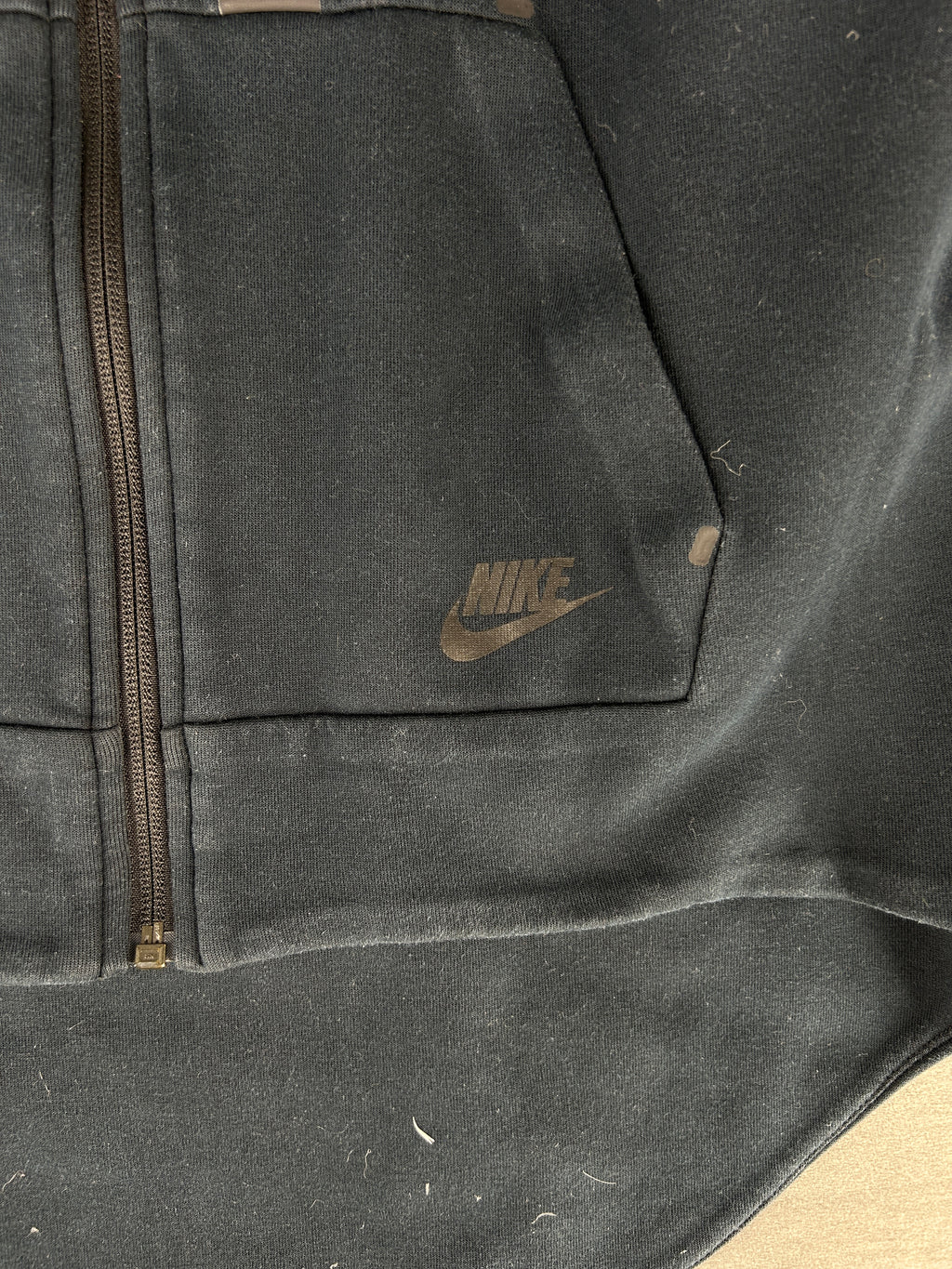 Felpa Nike Tech full-zip blu navy – Uomo Taglia L