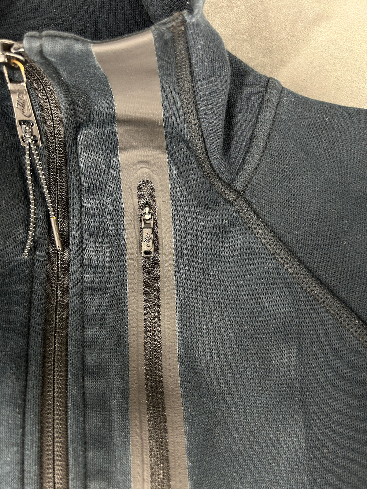 Felpa Nike Tech full-zip blu navy – Uomo Taglia L