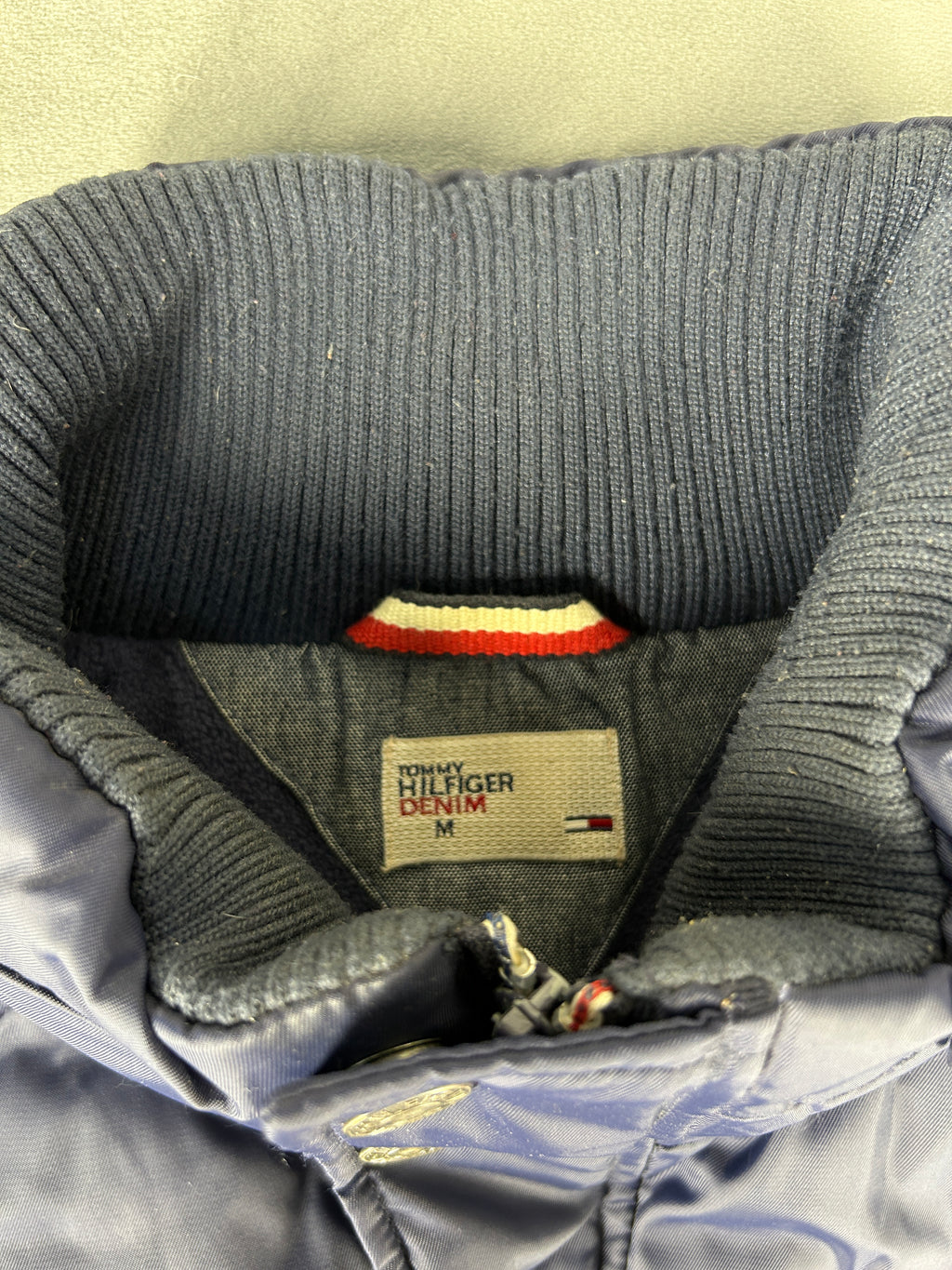 Piumino Tommy Hilfiger blu navy – Uomo Taglia L
