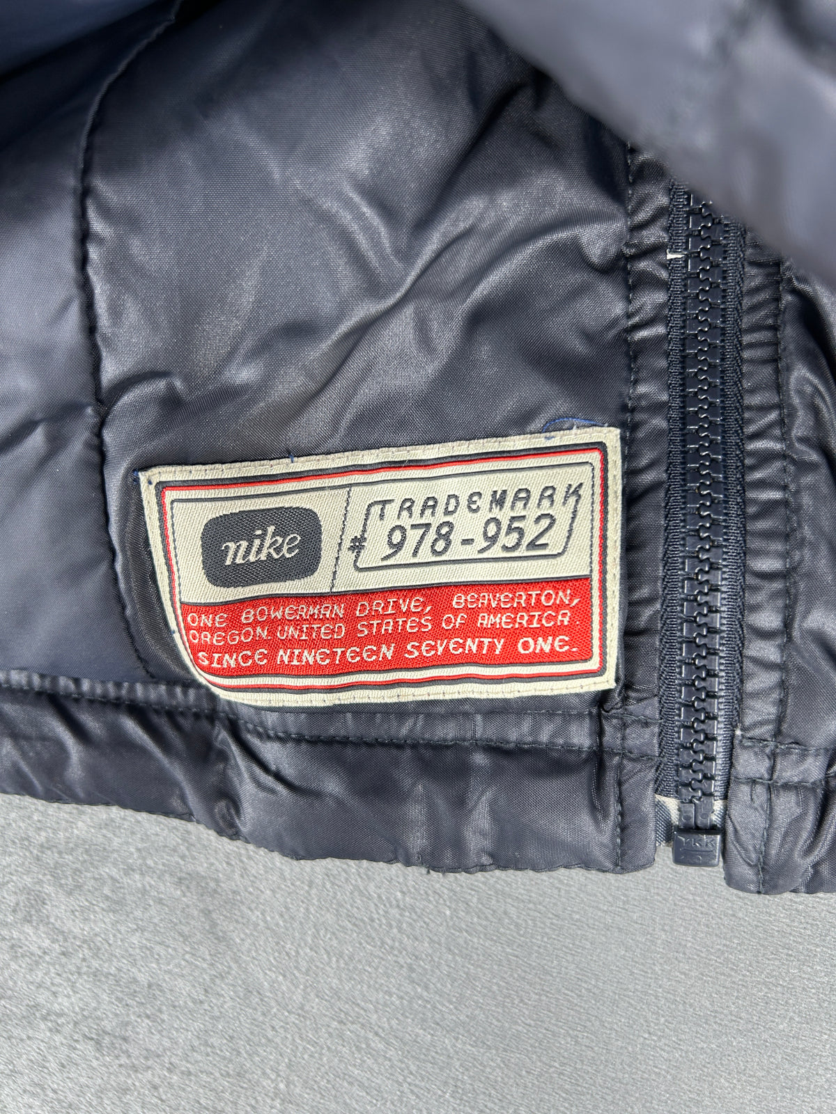 Piumino Nike nero antracite – Uomo Taglia L