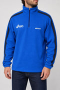 Felpa Asics Italia azzurra half-zip – Uomo Taglia L