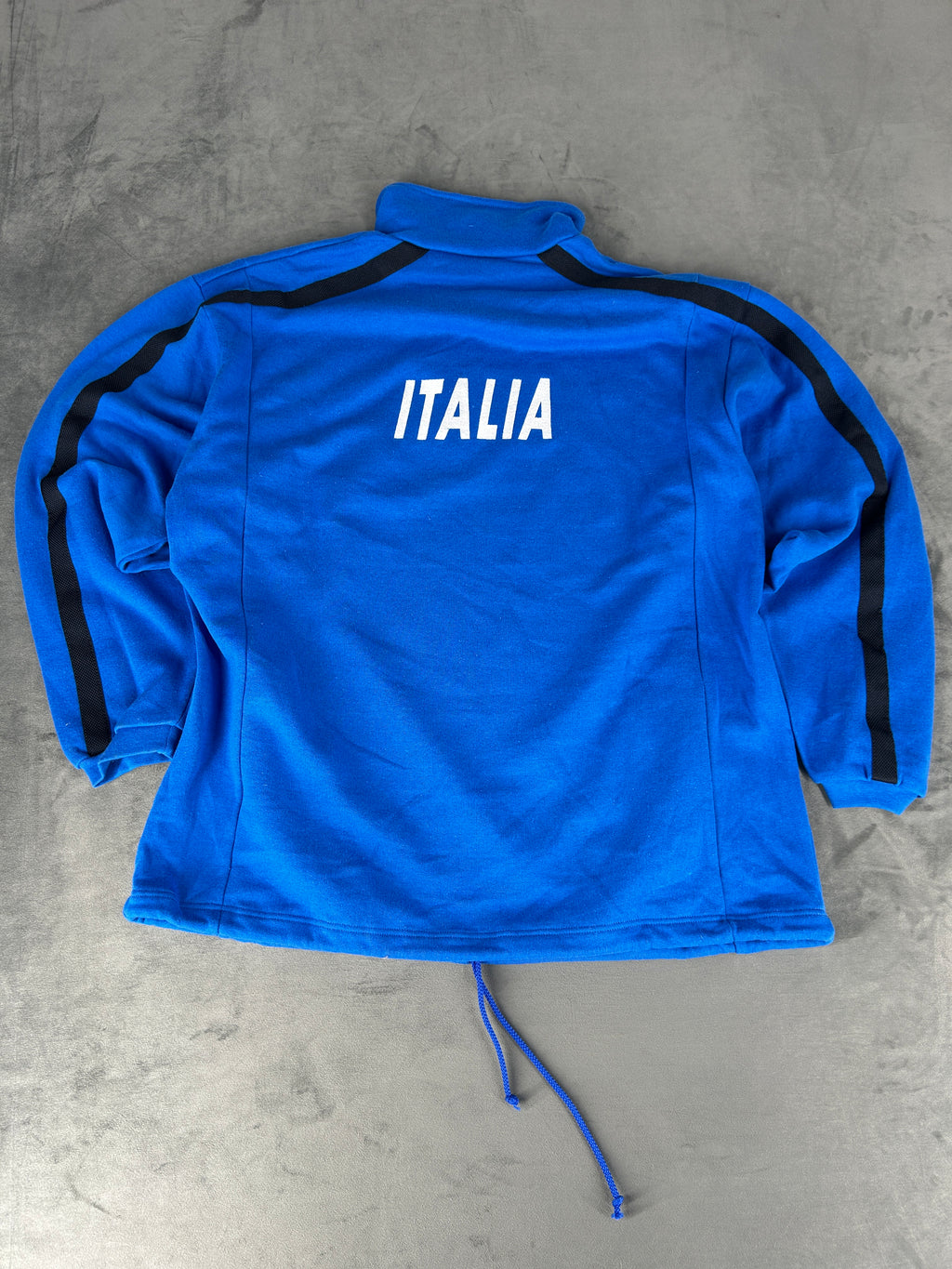 Felpa Asics Italia azzurra half-zip – Uomo Taglia L