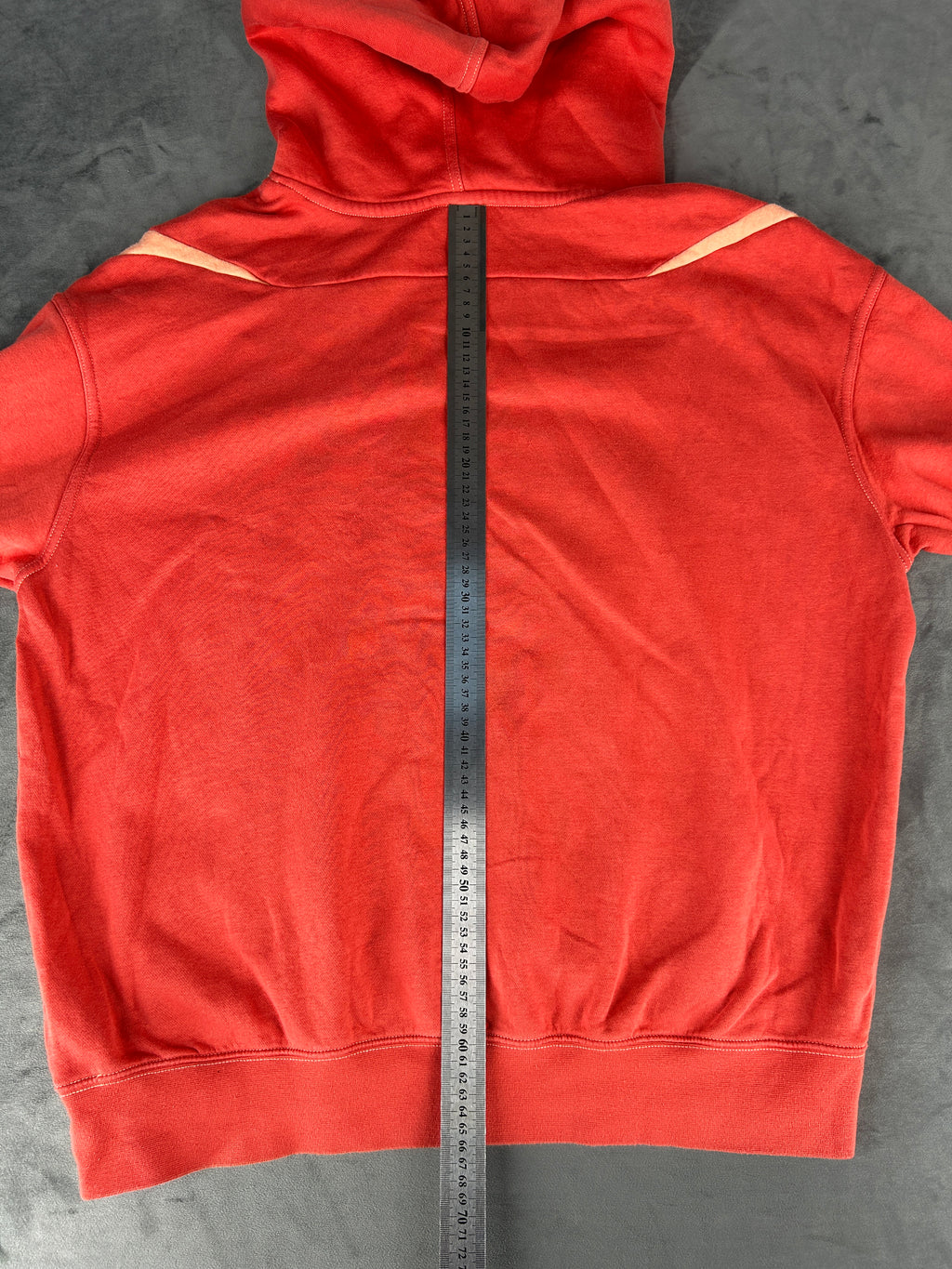 Felpa hoodie Nike Swoosh rossa – Uomo Taglia M