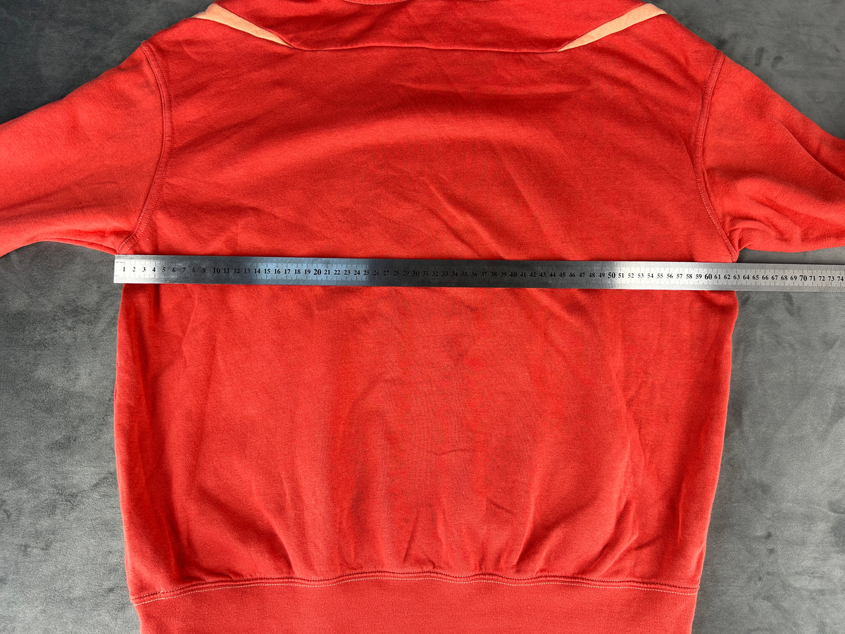 Felpa hoodie Nike Swoosh rossa – Uomo Taglia M
