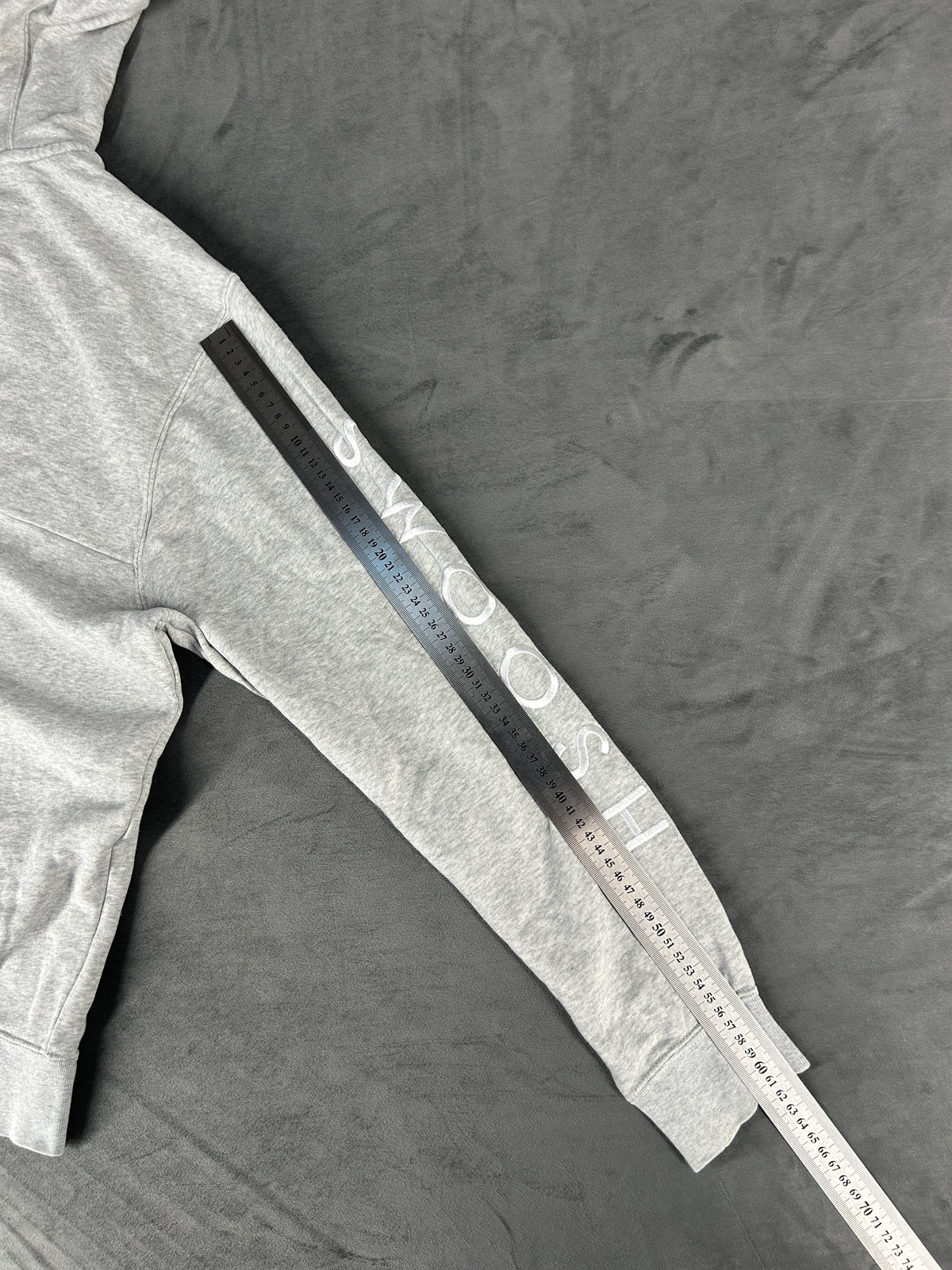 Felpa full-zip Nike Swoosh grigia – Uomo Taglia L