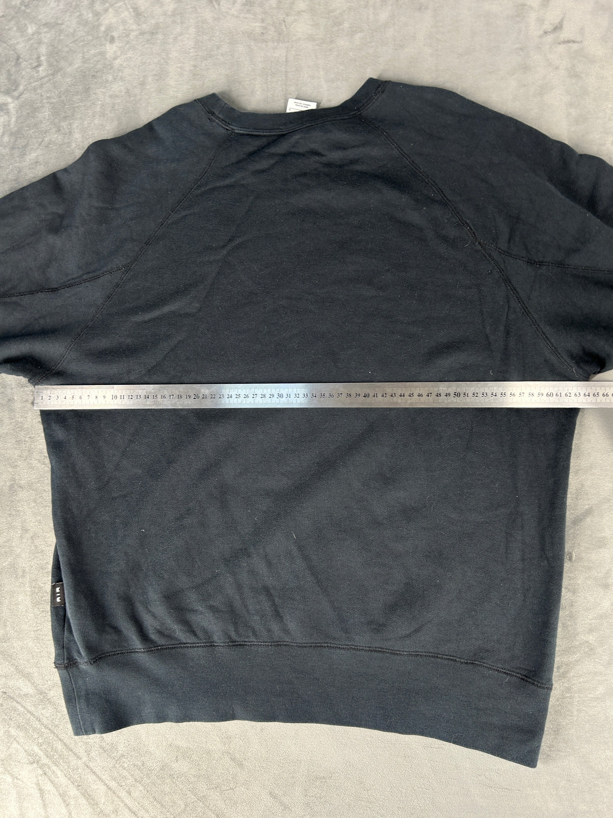 Felpa Nike Air nera girocollo – Uomo Taglia L
