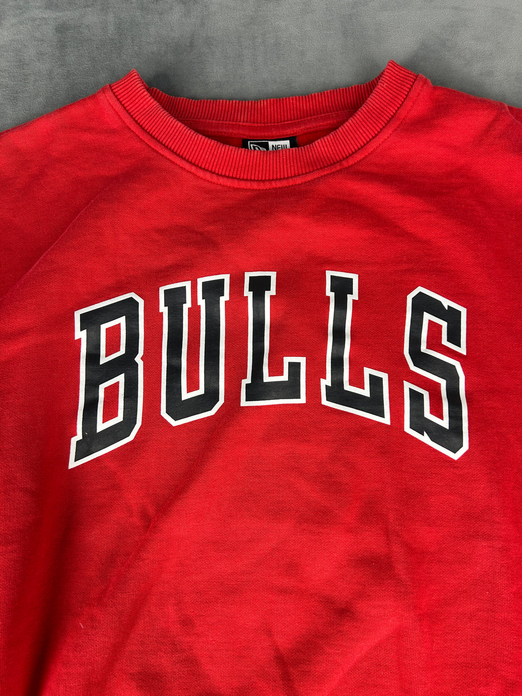 Felpa New Era Chicago Bulls rossa – Uomo Taglia L