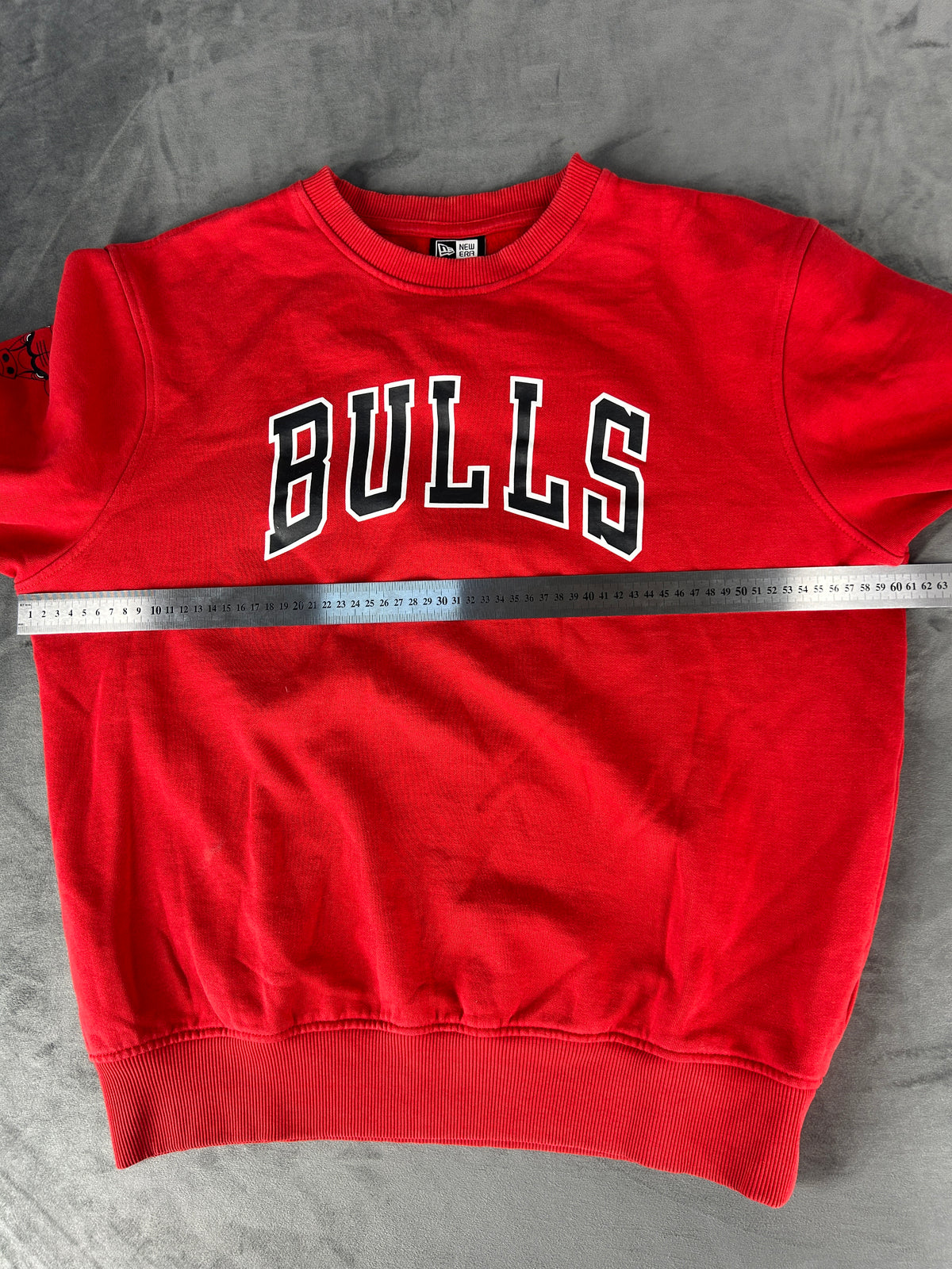 Felpa New Era Chicago Bulls rossa – Uomo Taglia L