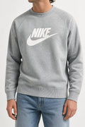 Felpa Nike girocollo grigia – Uomo Taglia L