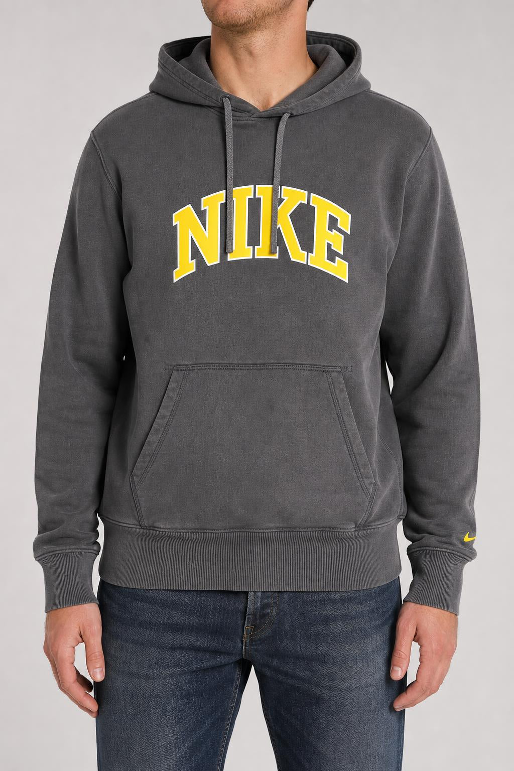 Felpa hoodie Nike grigio scuro – Uomo Taglia L