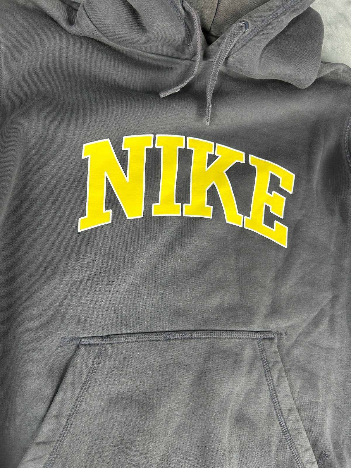 Felpa hoodie Nike grigio scuro – Uomo Taglia L
