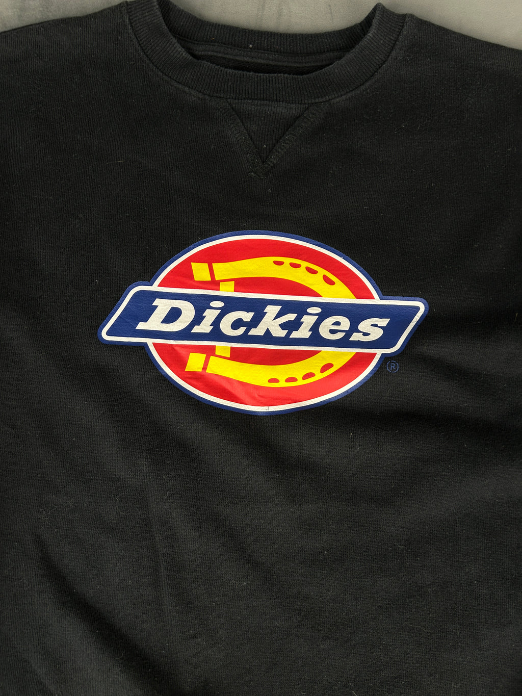 Felpa Dickies nera girocollo – Uomo Taglia L
