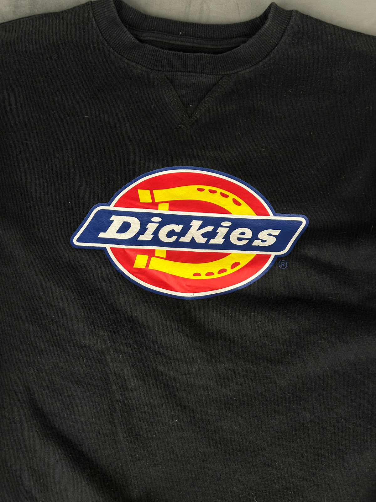 Felpa Dickies nera girocollo – Uomo Taglia L