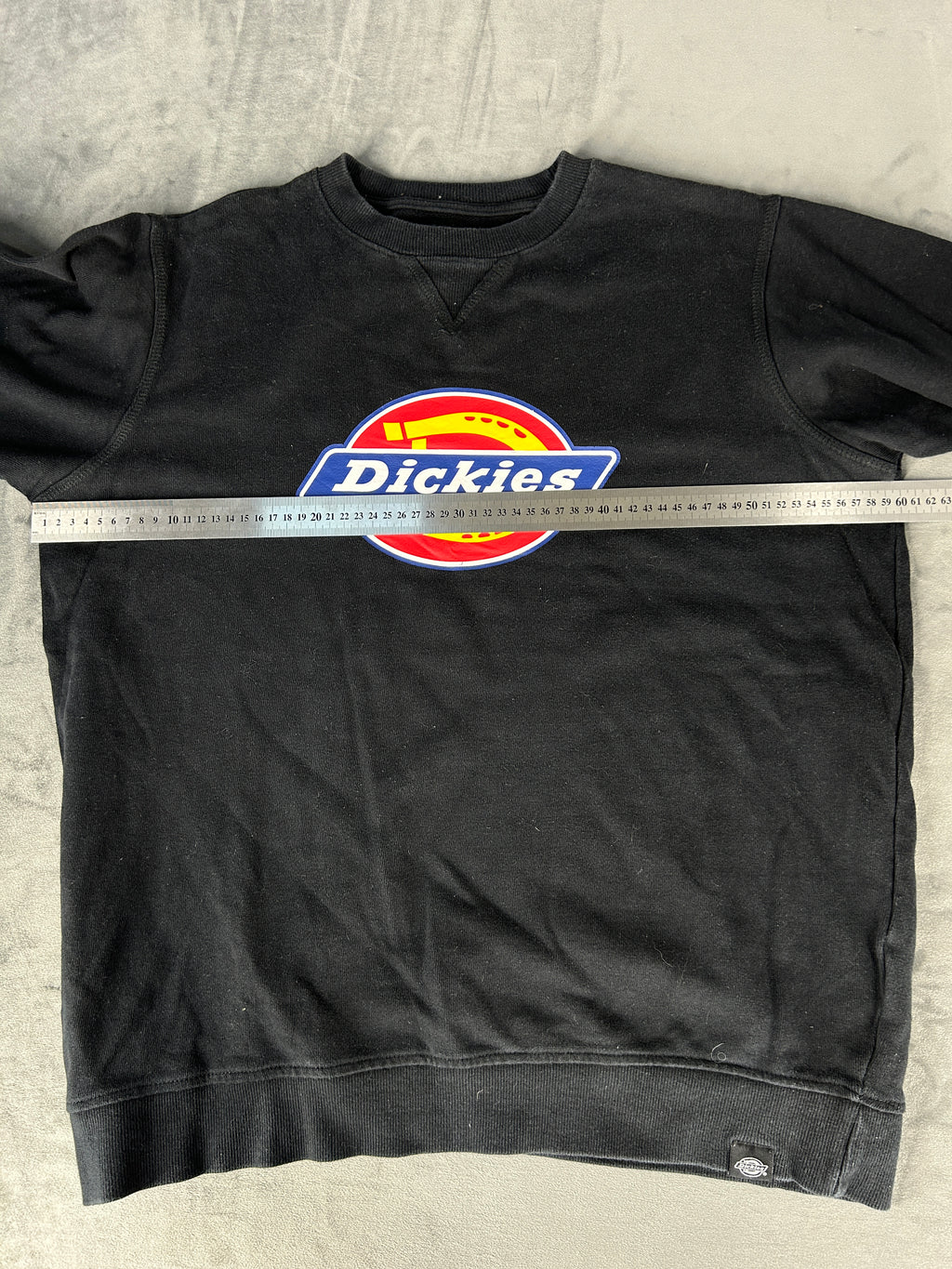 Felpa Dickies nera girocollo – Uomo Taglia L