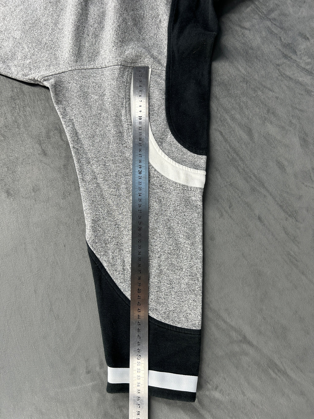 Felpa Champion half-zip grigia – Uomo Taglia XL
