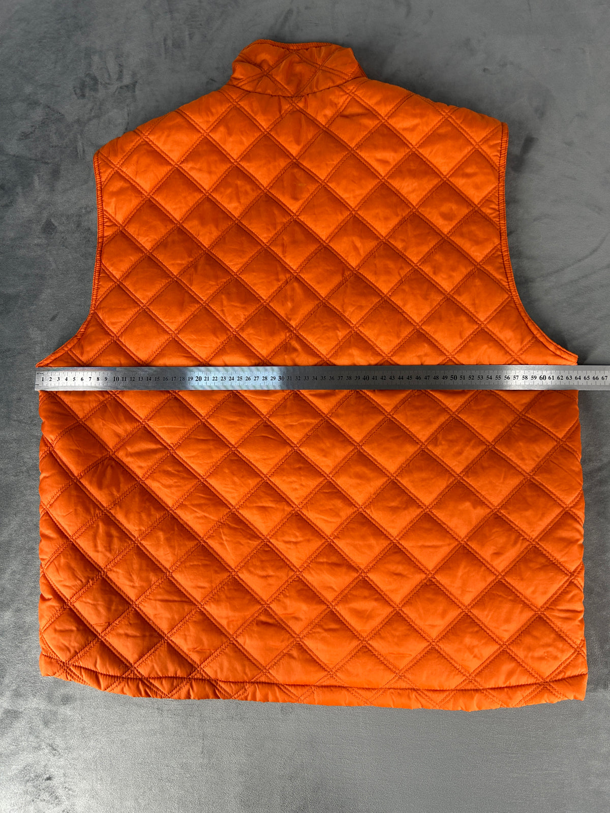 Gilet Invicta trapuntato arancione – Uomo Taglia XL