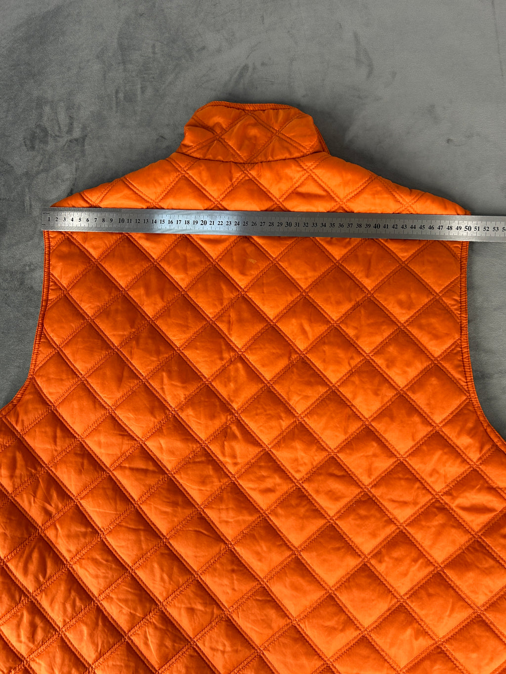 Gilet Invicta trapuntato arancione – Uomo Taglia XL