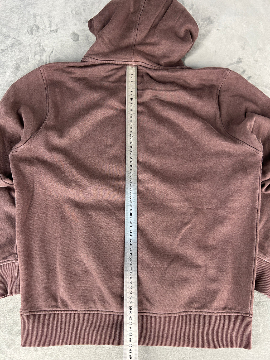 Felpa Datch con cappuccio marrone – Uomo Taglia XL