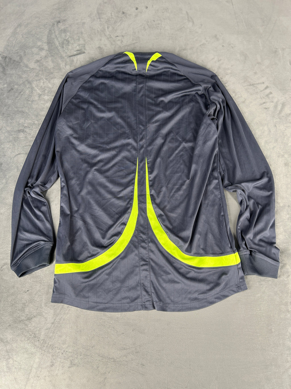 Maglia tecnica Adidas grigio scuro half-zip – Uomo Taglia L