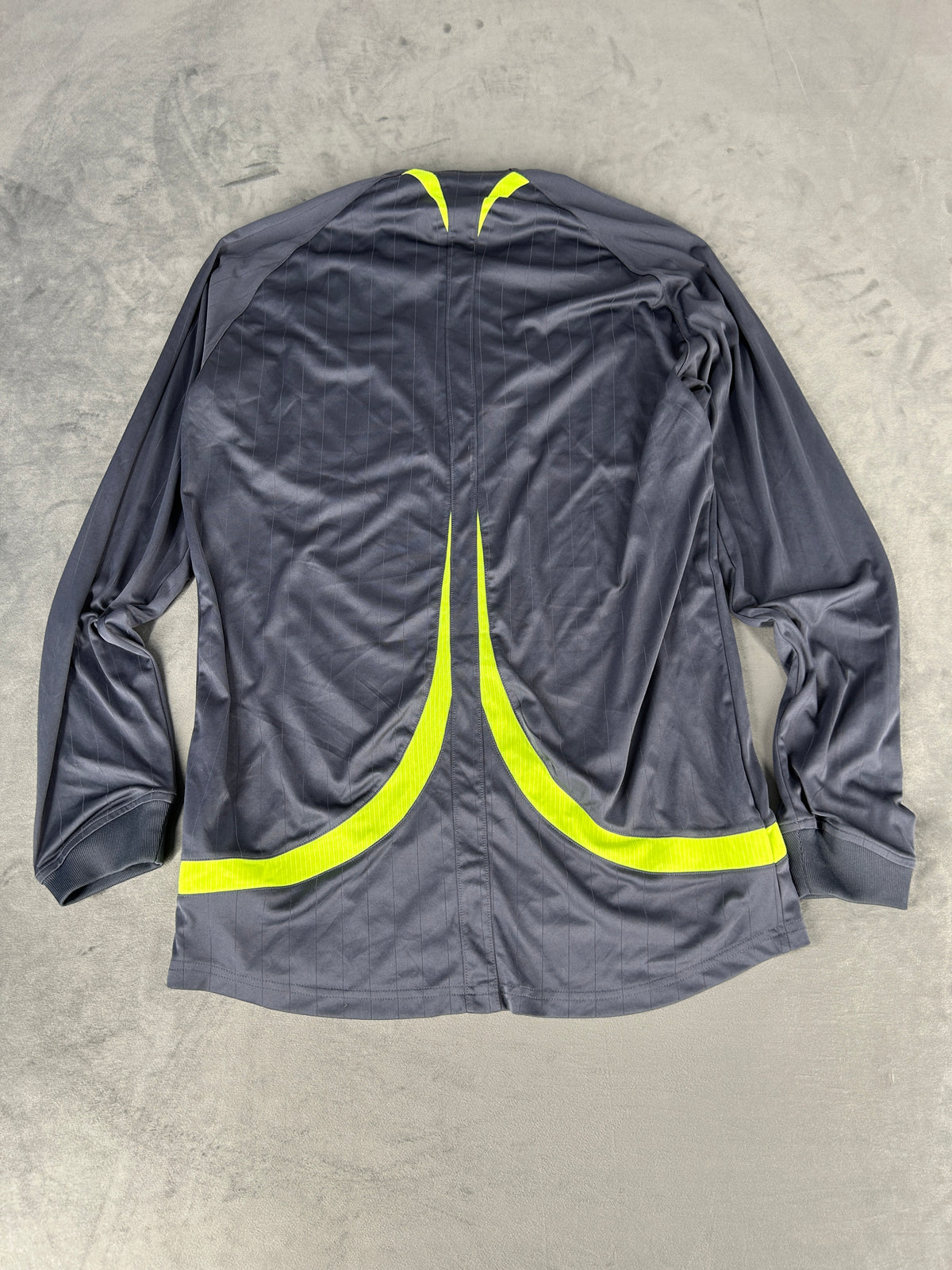 Maglia tecnica Adidas grigio scuro half-zip – Uomo Taglia L