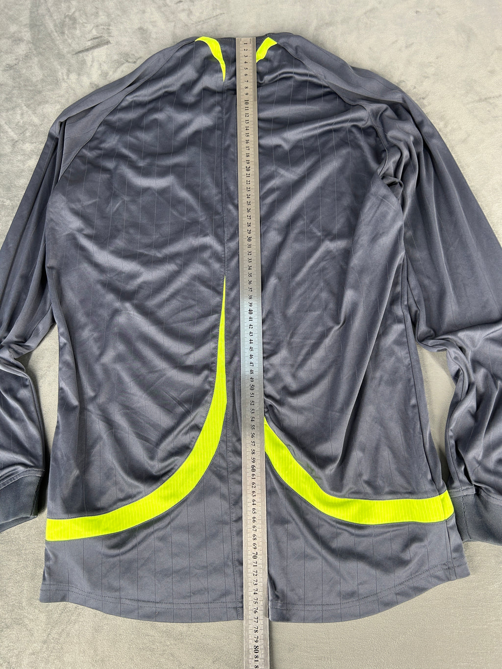 Maglia tecnica Adidas grigio scuro half-zip – Uomo Taglia L