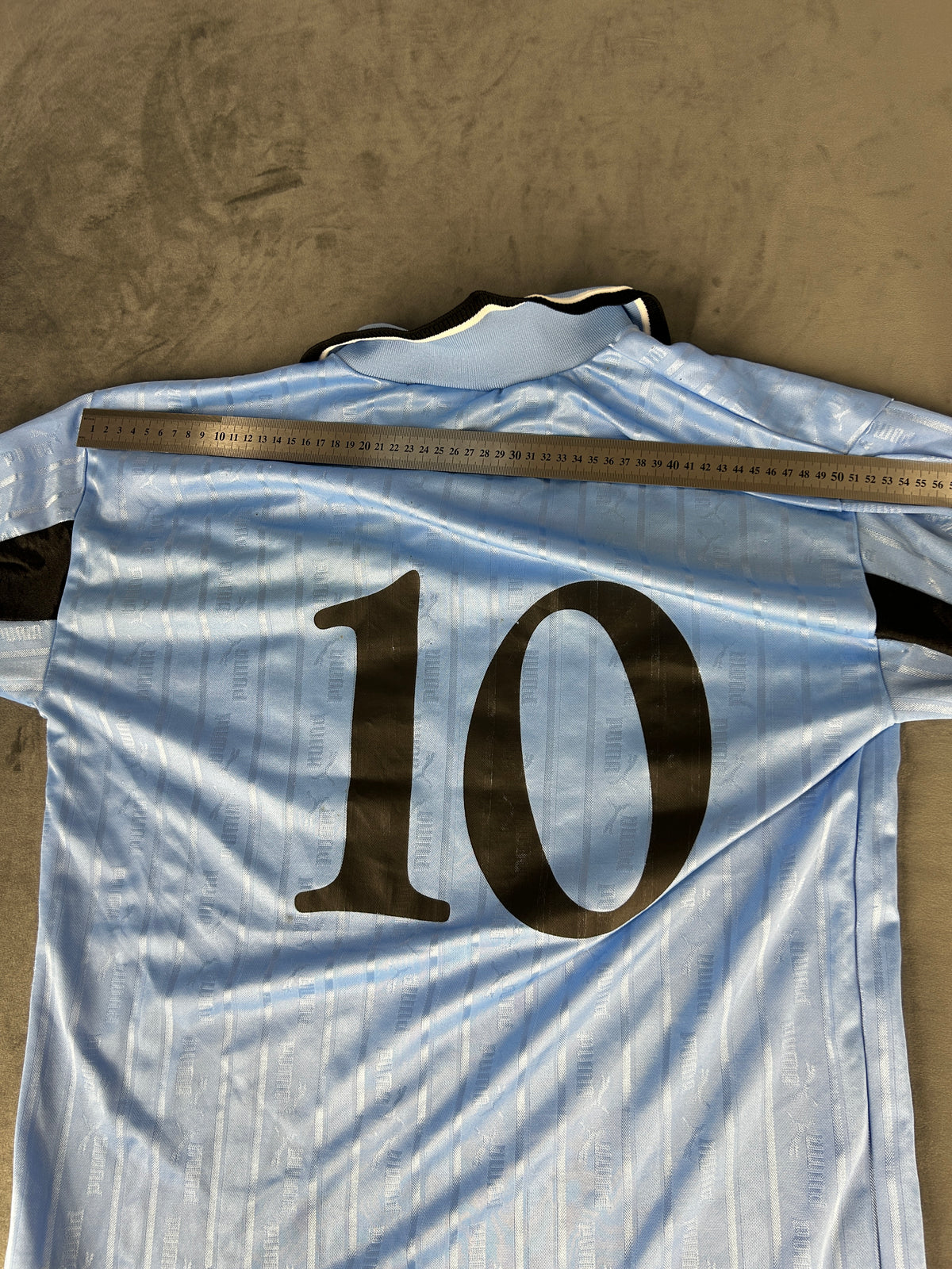 Maglia da calcio Puma vintage Sefra azzurra n.10 – Uomo Taglia XL