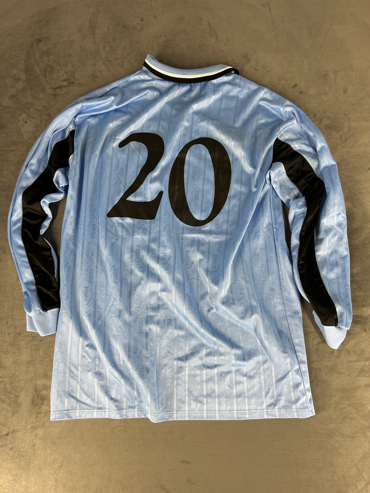 Maglia da calcio Puma vintage Sefra azzurra n.20 – Uomo Taglia XL