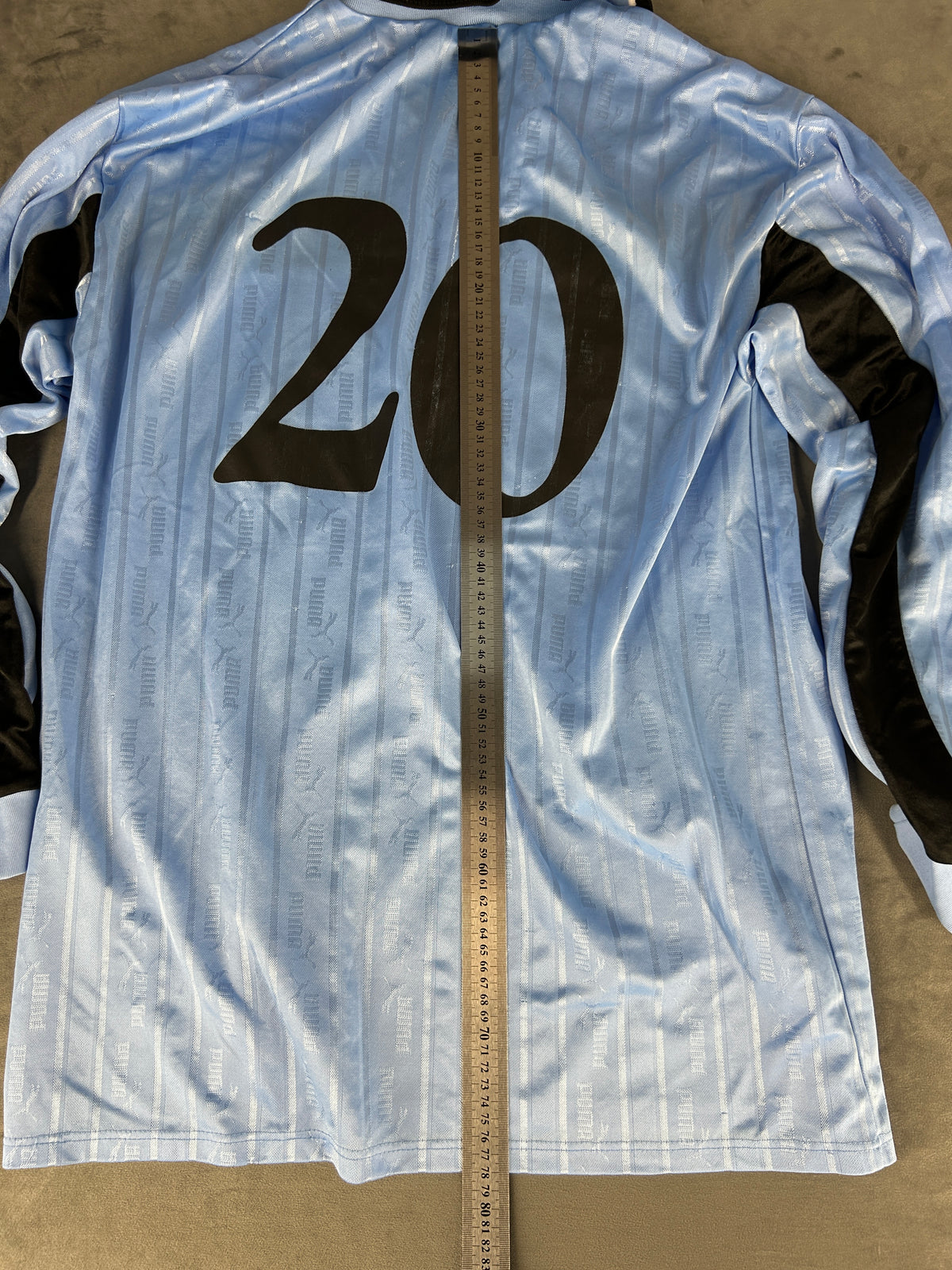 Maglia da calcio Puma vintage Sefra azzurra n.20 – Uomo Taglia XL