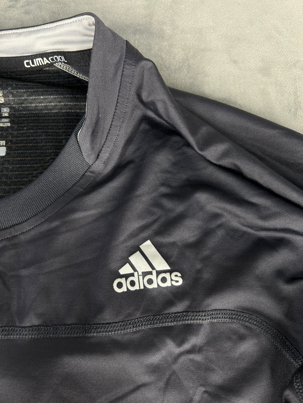 Maglia tecnica Adidas ClimaCool nera manica lunga – Uomo Taglia L