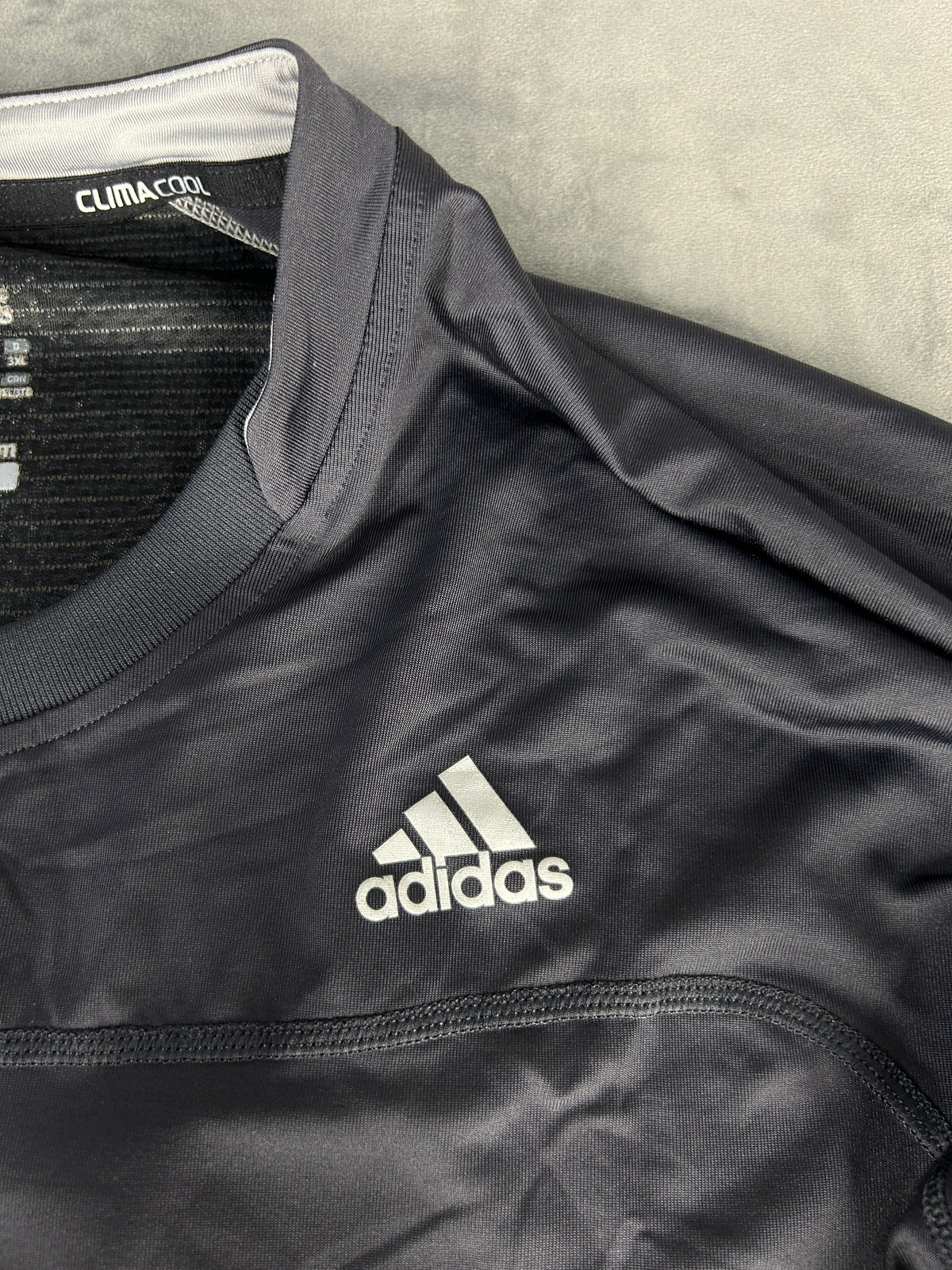 Maglia tecnica Adidas ClimaCool nera manica lunga – Uomo Taglia L