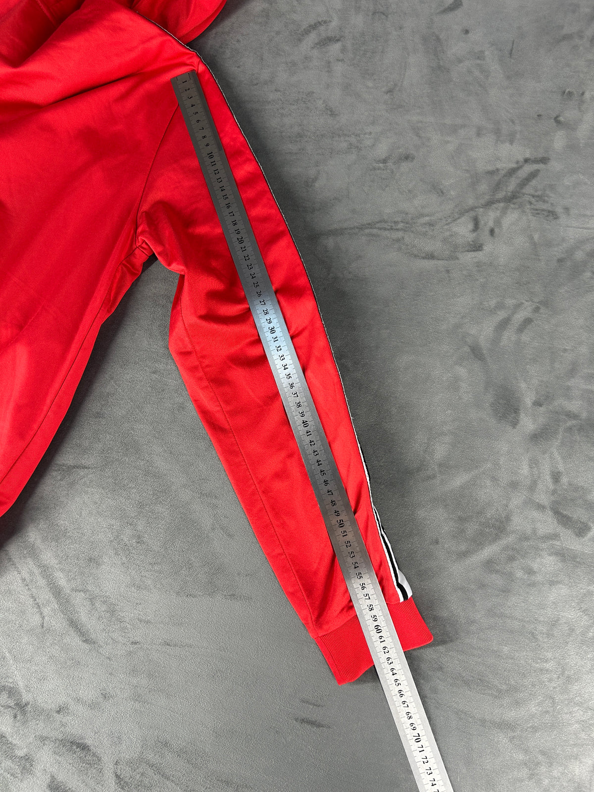 Felpa Armani Exchange full-zip con cappuccio rossa – Uomo Taglia L