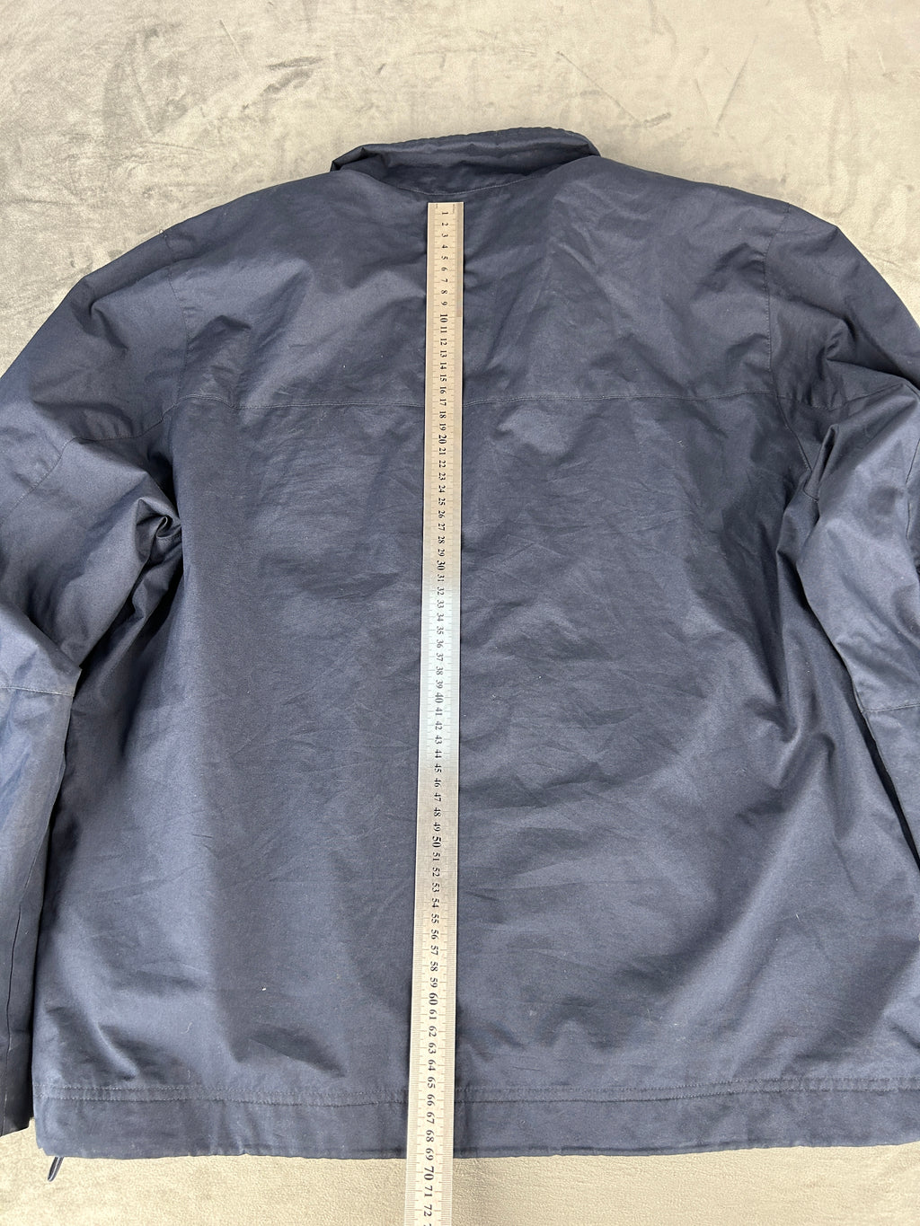 Giacca a vento Adidas vintage blu navy – Uomo Taglia L