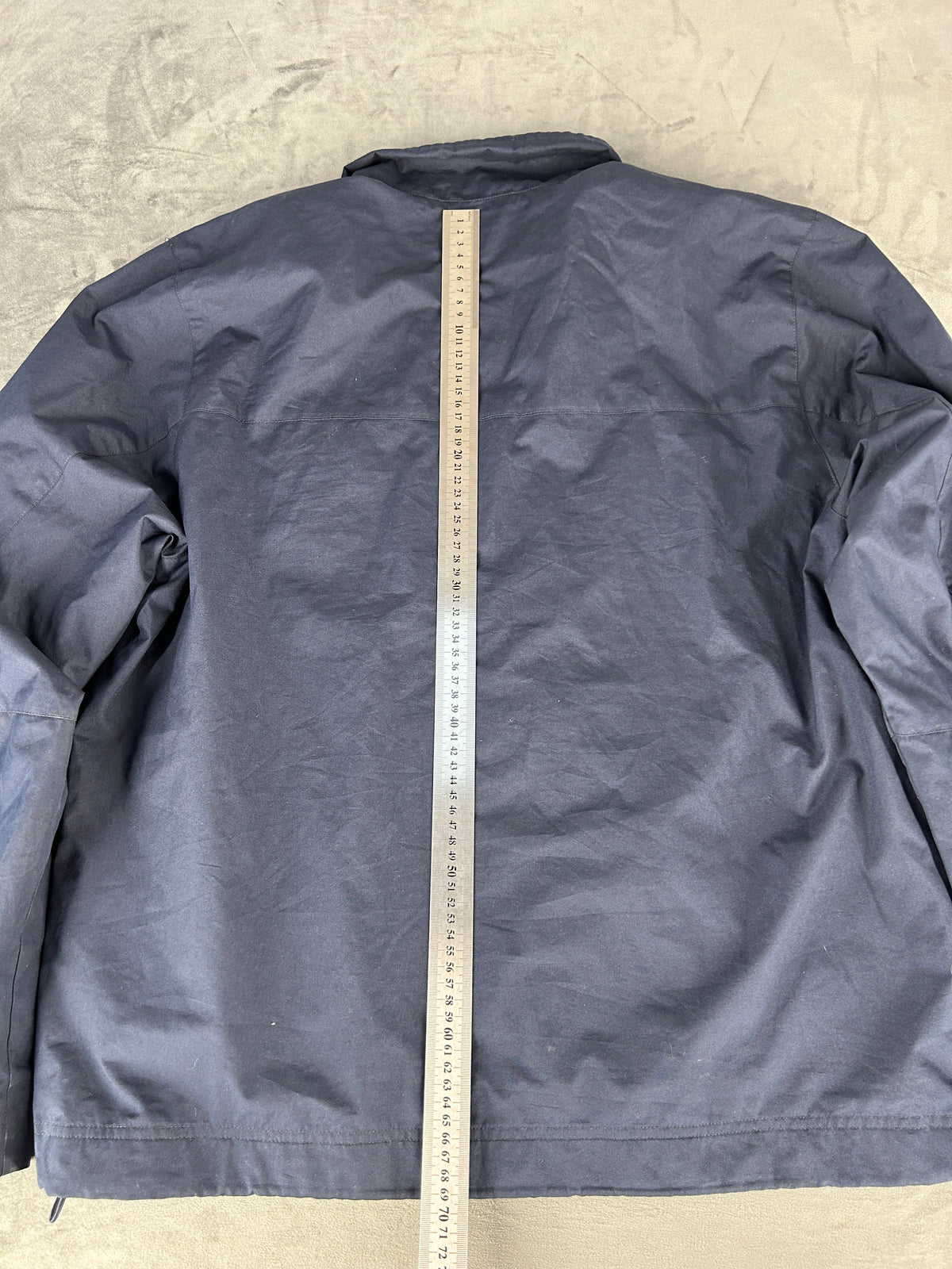 Giacca a vento Adidas vintage blu navy – Uomo Taglia L