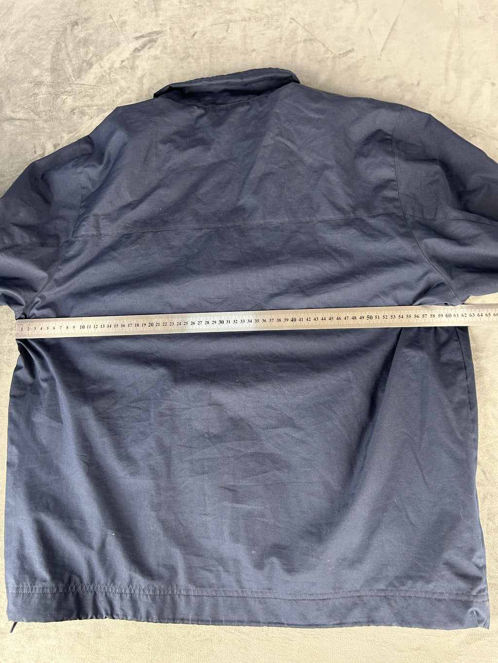 Giacca a vento Adidas vintage blu navy – Uomo Taglia L